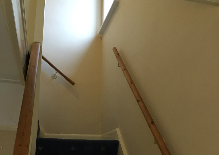 repainted staircase in southampton